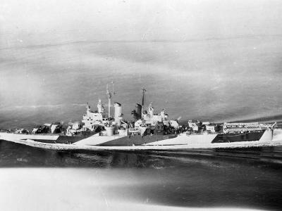 Cleveland class light cruiser USS Houston CL-81