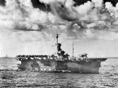 Escort carrier USS Wake Island CVE-65