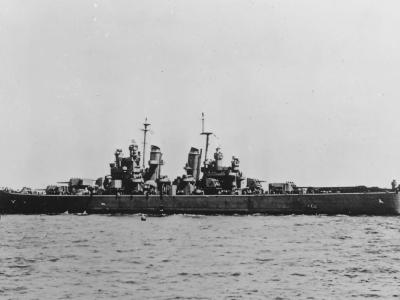 Heavy cruiser USS Boston CA-69