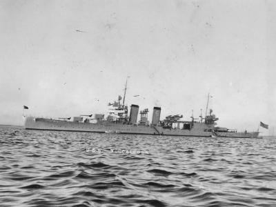 Heavy cruiser USS Tuscaloosa CA-37 1939