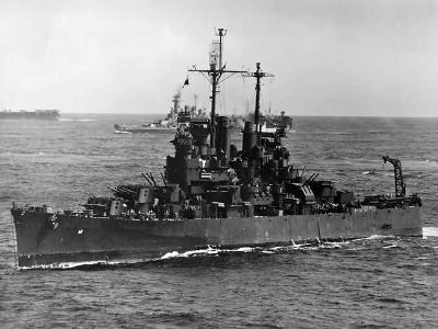 Light cruiser USS Sante-Fe CL-60