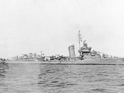 Sims class destroyer USS Morris DD-417