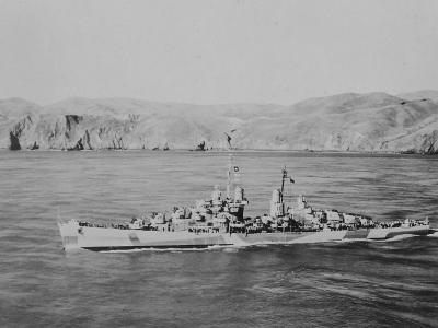USS Reno CL-96 light cruiser
