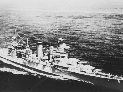 USS Tuscaloosa CA-37 US Navy Heavy Cruiser