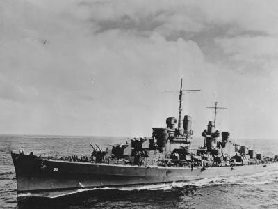 US Navy light cruiser USS San Diego (CL-53)