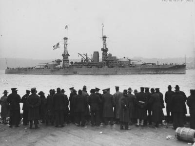 USS Arizona in New York City