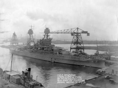 USS Arizona modernization