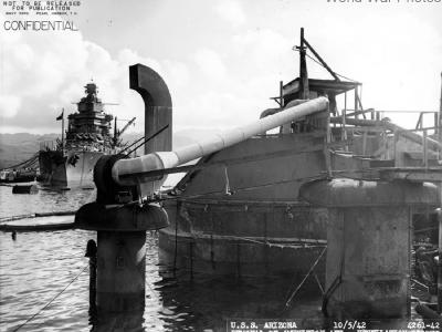 Battleship USS Arizona salvage operation