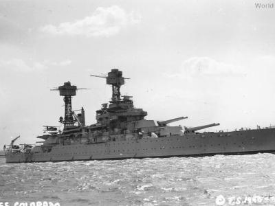 Battleship USS Colorado