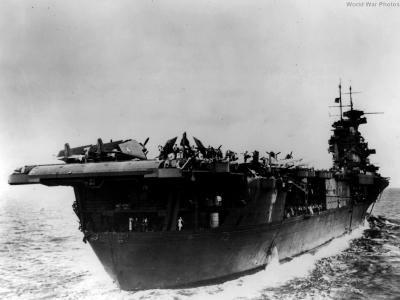 USS Enterprise stern