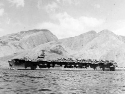 escort carrier USS Chenango CVE-28