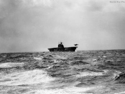 USS Hornet B-25