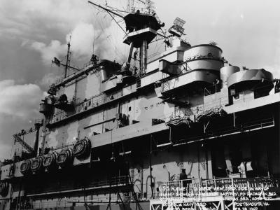USS Hornet island 2