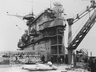 USS Hornet island 3