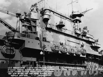 USS Hornet island – Norfolk Navy Yard
