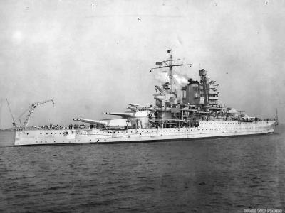 Battleship USS Idaho 1935
