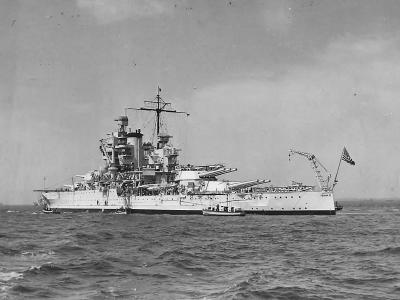Battleship USS Idaho BB-42 1939