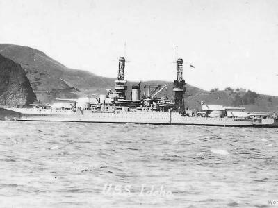 USS Idaho port side