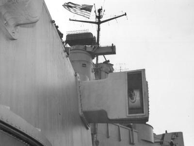 rangefinder of battleship USS Iowa