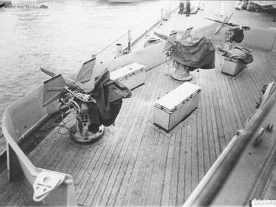 USS Iowa Oerlikon 20mm AA gun mount