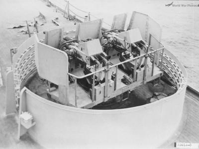 USS Iowa Quad Mount Bofors