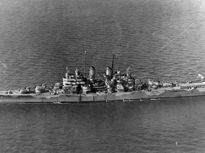 light cruiser USS Montpelier CL-57