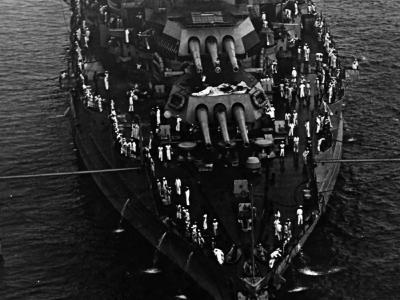 Battleship USS Mississippi Coco Solo July 25, 1919