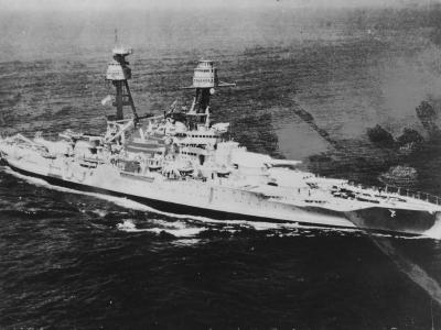 American Battleship USS Nevada BB-36
