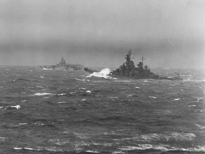 USS New Jersey with Hancock