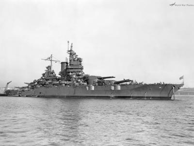 USS New Mexico following an overhaul