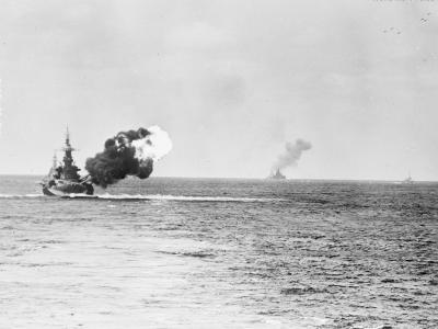 USS North Carolina attack on Iwo Jima