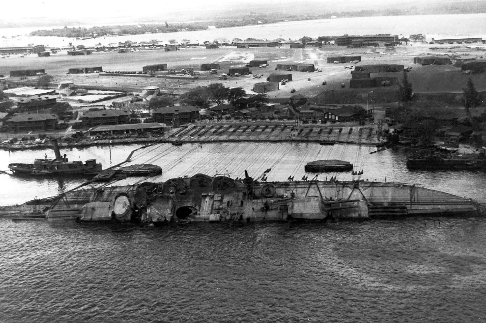 USS Oklahoma 29 March 1943 | World War Photos