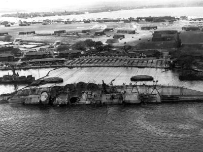 USS Oklahoma 29 March 1943