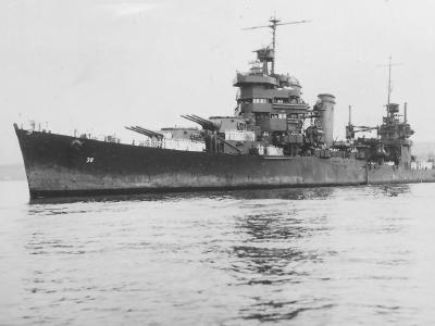 Heavy cruiser USS San Francisco CA-38 1942