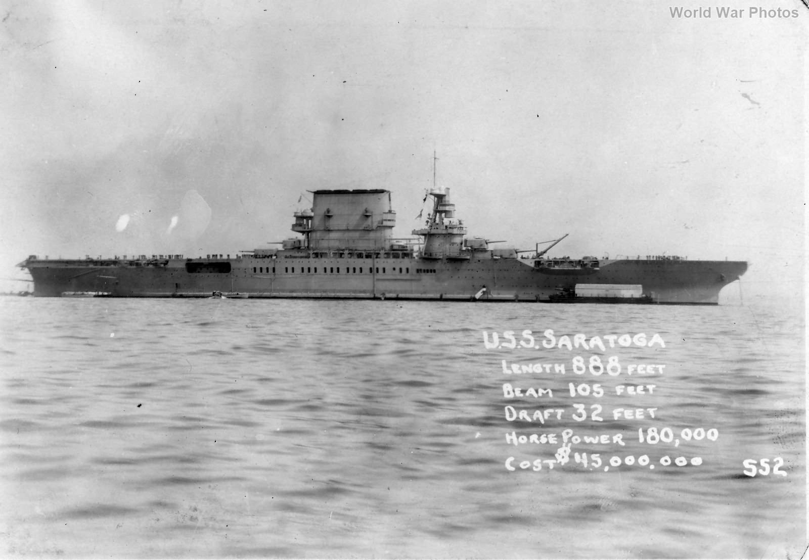 USS Saratoga CV 3