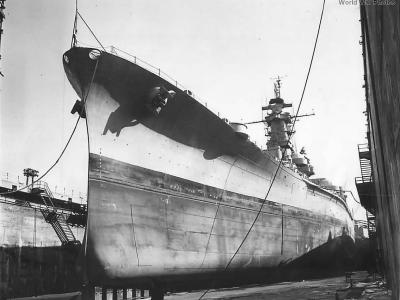 Battleship South Dakota 1946