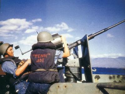 USS Tennessee 20 mm cannon