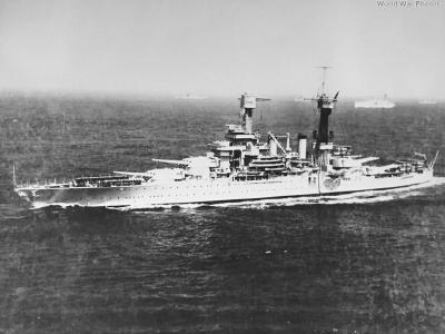 USS Tennessee in 1934
