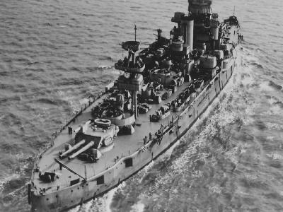 Battleship USS Wyoming BB-32 stern