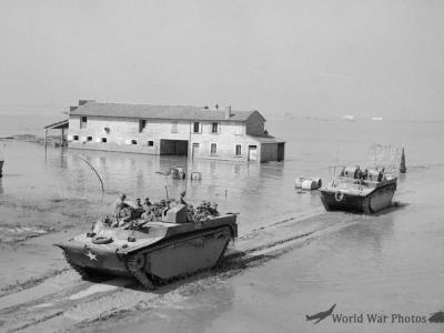 LVT-4 Lake Comacchio 11 April 1945