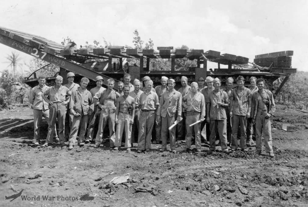 LVT bridge Saipan