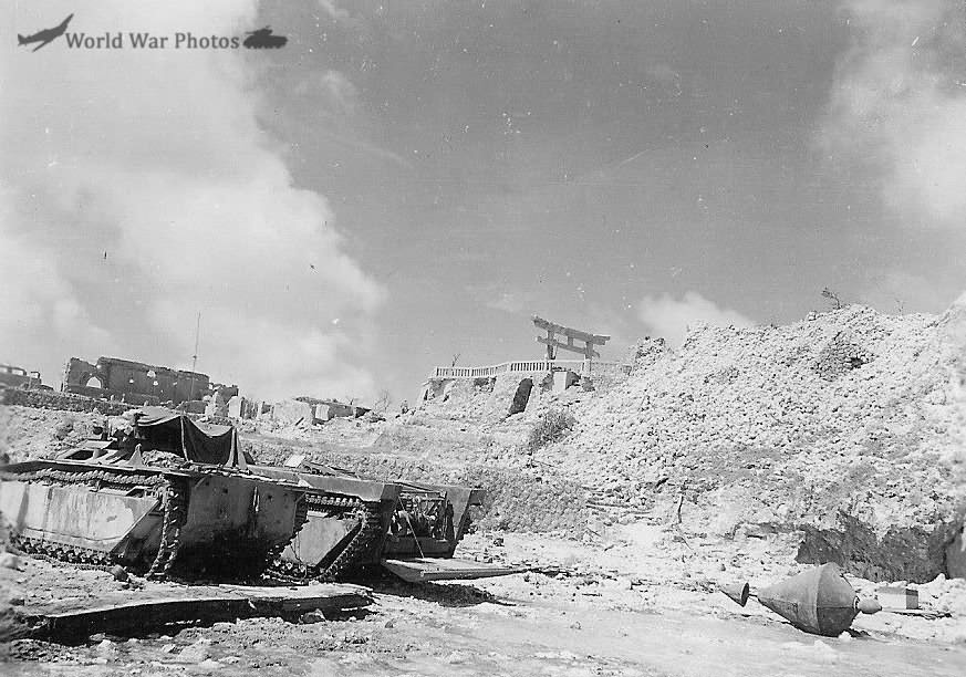 US LVT A-4 Amphibious Armoured Tractors