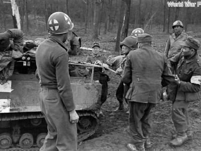 M29 CASEVAC and German POW
