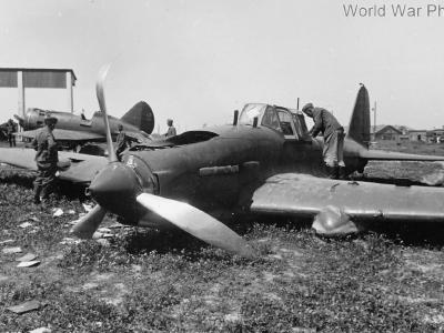 IL-2 code 2 and I-16, Old Bychov 1941