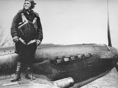 Ilyushin il2 and pilot