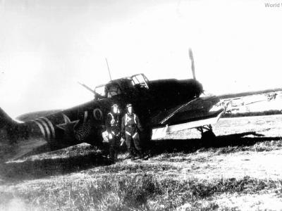 Heavily damaged IL-2 26 July 1944