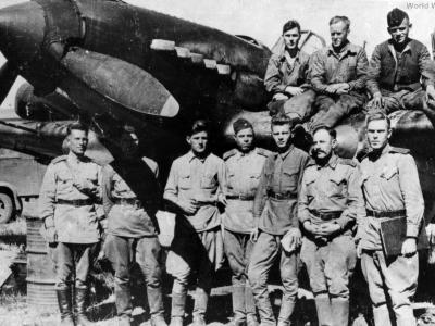 Ilyushin IL-2 and pilots of the 800 ShAP September 1943