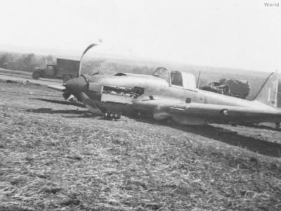 Il-2 after belly landing