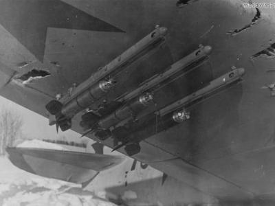 LaGG-3 with RS-82 rockets