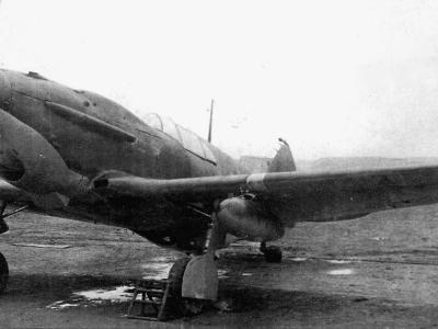 LaGG-3 with drop tanks